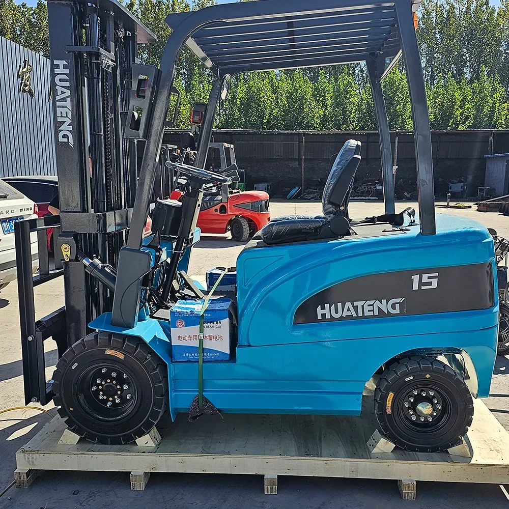 YG Customized High Quality CE Forklifts 1.5 Ton 3 Ton 5 Ton Side Shift Fork Lift Electric Battery Forklift