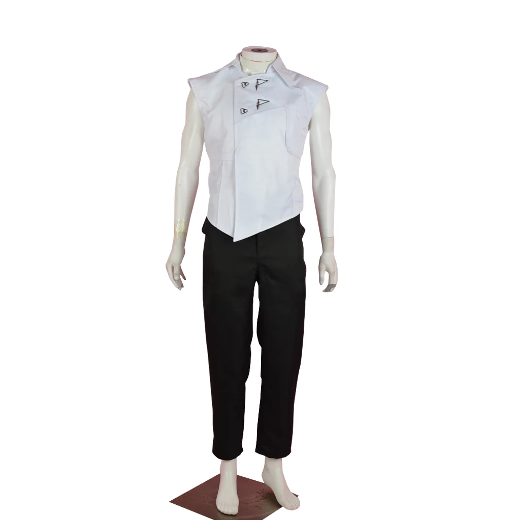 Game FF14 Thancred Waters Cosplay Costume Men's Punk Battle Uniform Suit Halloween Party FFXIV Warrior Disguise Outfits