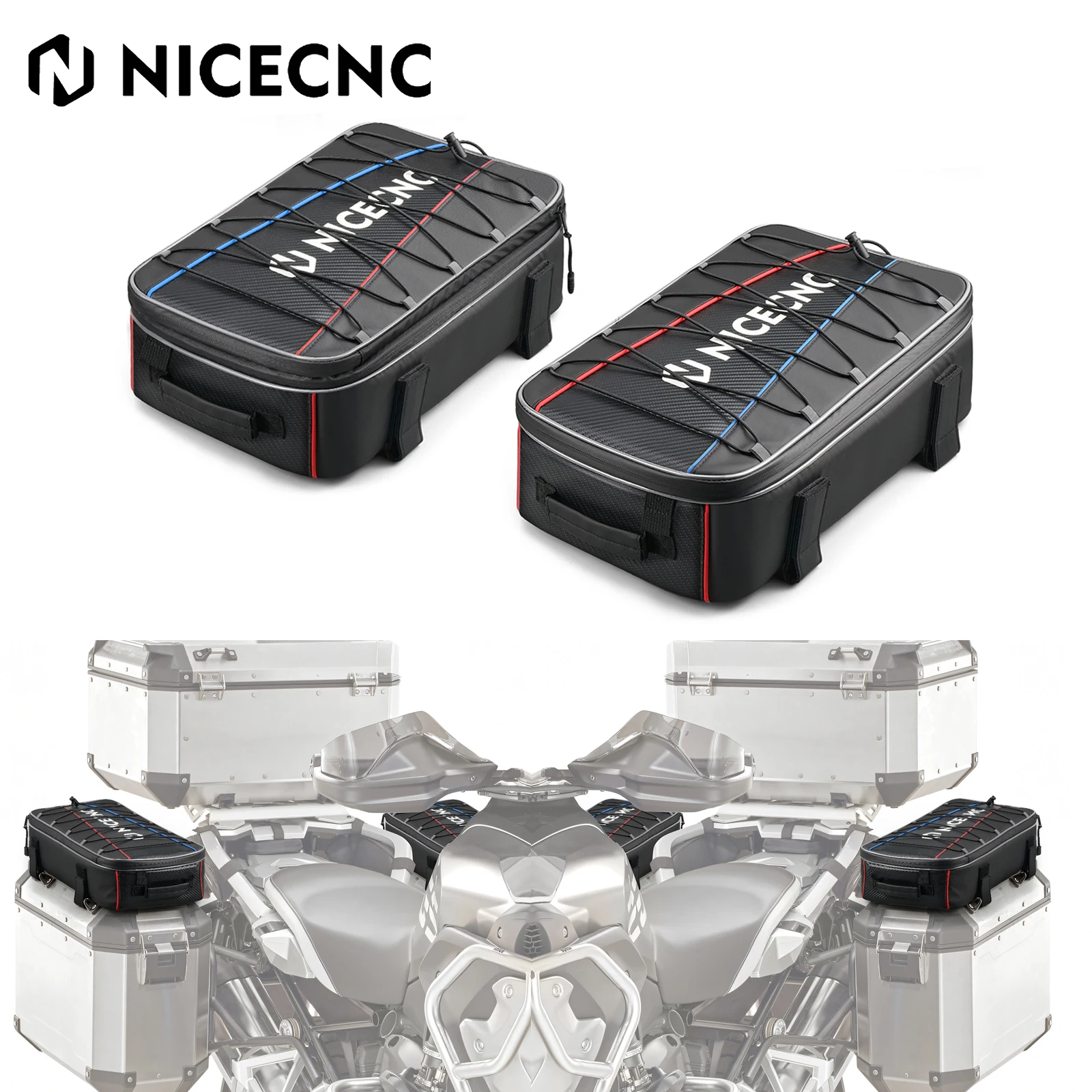 

For BMW R1250GS R1200GS Adventure S1000XR Top Bags Pannier Case Bags F650GS F700GS F750GS F800GS F850GS F900R XR K1600B K1600GT