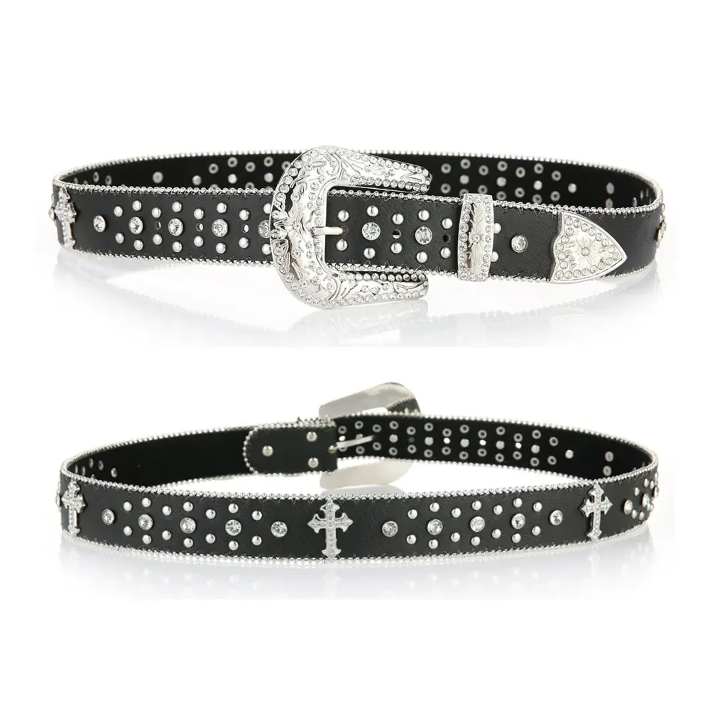 Ceinture en cristal large incrusté de diamants pour femmes, nouvelle ceinture décorative pour femmes, Kirchin Stone Fashion, version coréenne complète