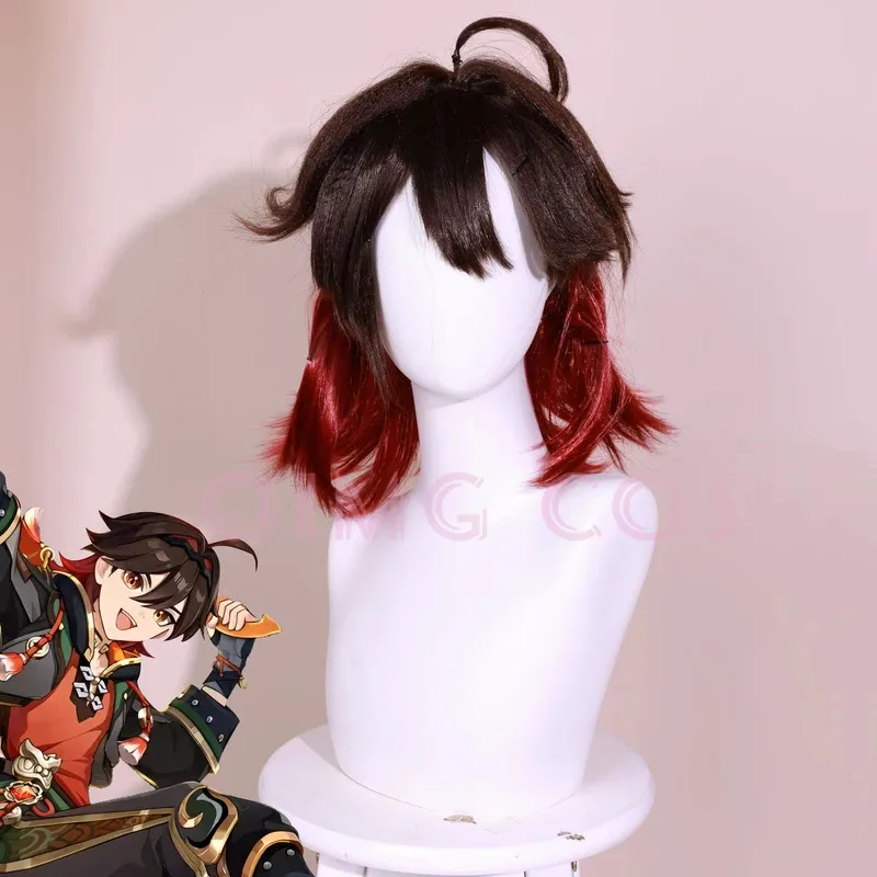 Genshin Impact Gaming Cosplay Wig Anime Halloween Costumes for Women Game