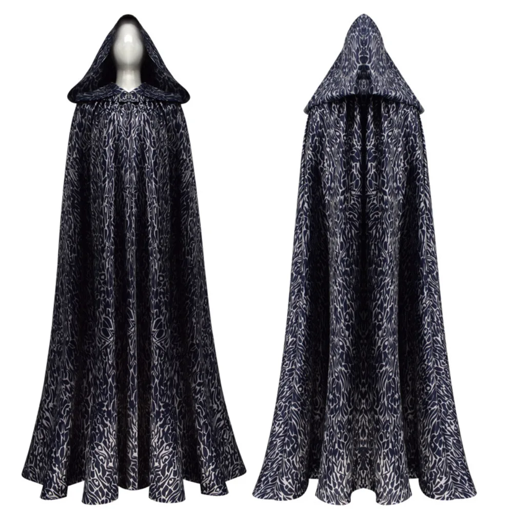 

Movie Amidala Cosplay Costume Black Long Cloak Uniform Suits for Women Adult Outfit Halloween Carnival Party Clothes Roleplay