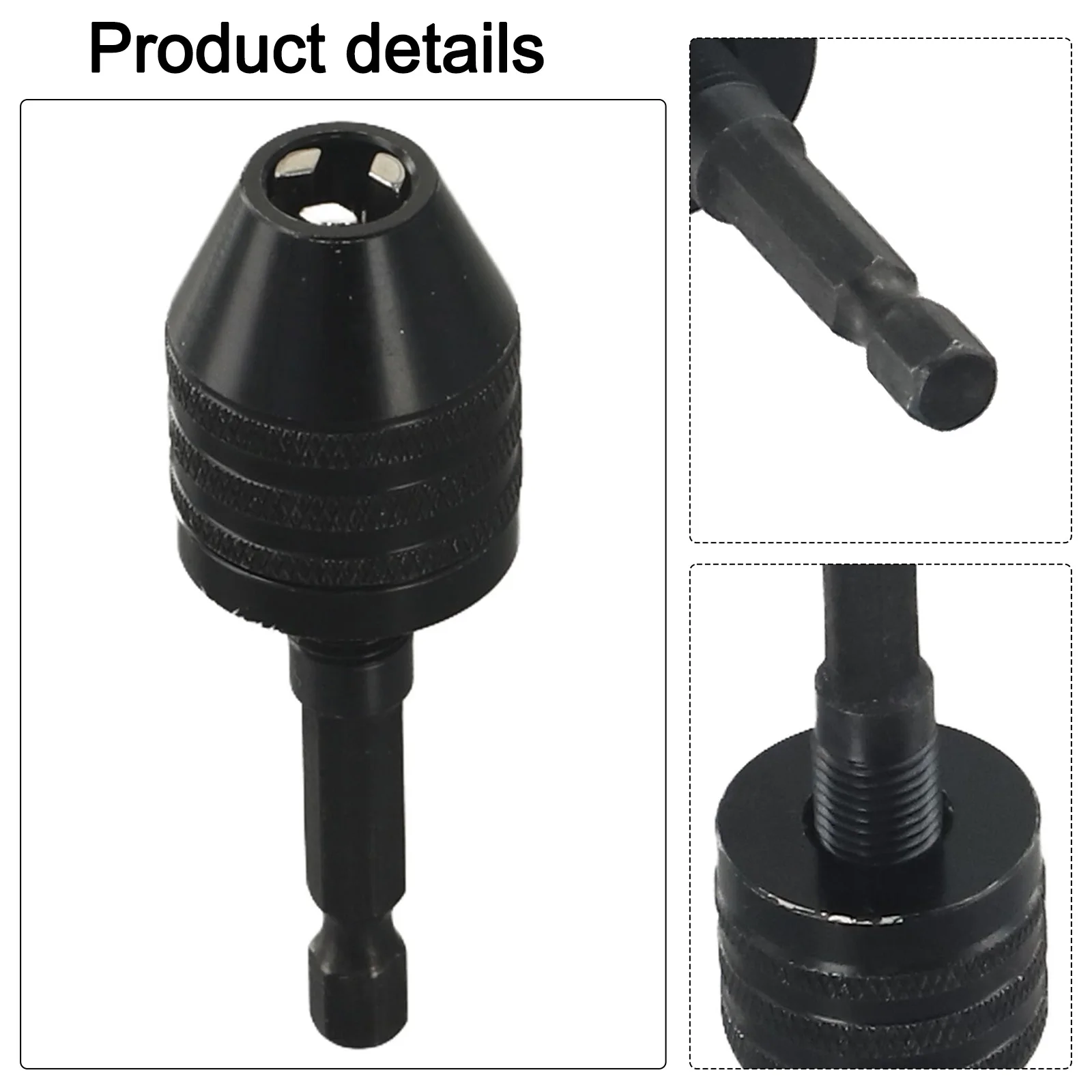 Accessory Drill Electric Chuck Set Useful Connector Parts Practical Replacement 1/4\