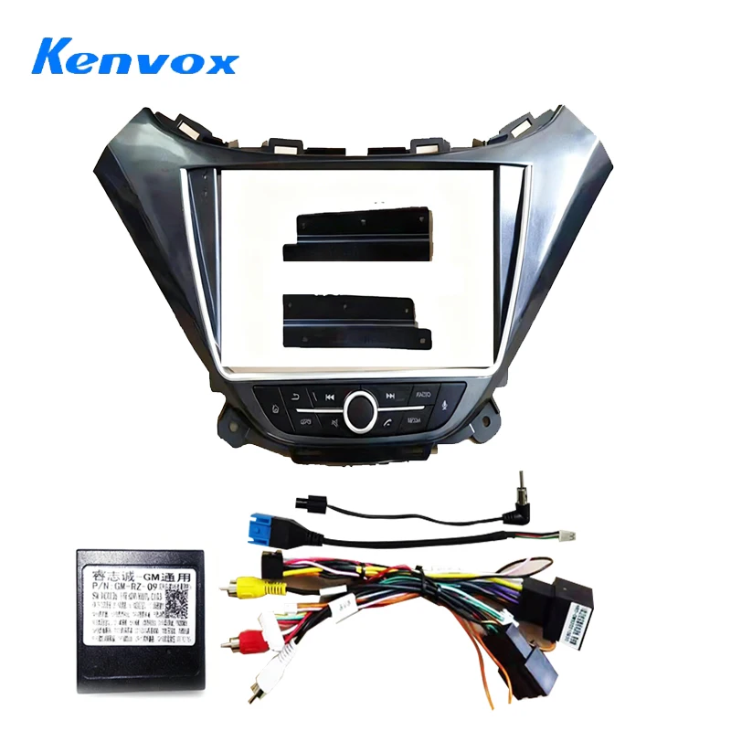 

Автомобильный Android аудио радио 9-дюймовый большой экран 2 Din Fascia DVD-плеер рамка canbus жгут проводов для Chevrolet Malibu 2016-2018