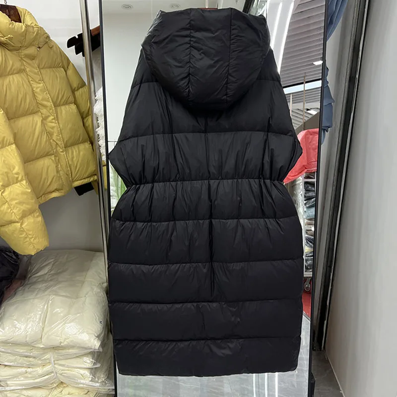 Fashion Thickness Puffer Coat Women Oversize Winter White Duck Down Jacket Ladies Puffy Warm Snow Parkas Female Outwear