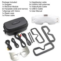 2025 hot sale SKYZONE SKY04X PRO 04X V2 video glasses head tracking OLED resolution 1920X1080