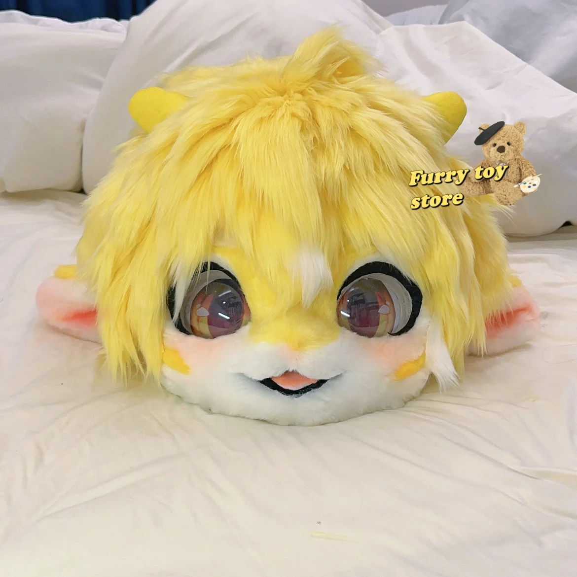 Furry Head Fursuit Headsets CuteCosplay Dog Wolf Head Costumes Customized Fursona Comiket Furries Doll Kig Series Kawaii Animal