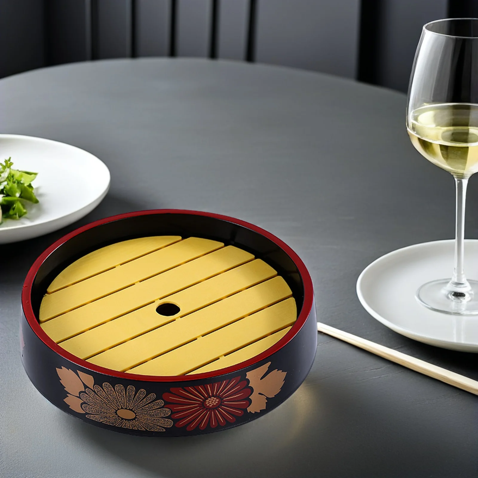 

Creative Sushi Dish High Quality ABS Safe Healthy Sashimi Salmon Serving Plate Versatile Design Gift Idea Salmon Dish