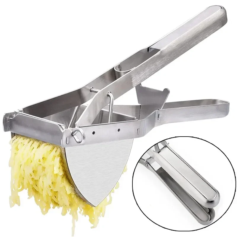 Potato Ricer Stainless Steel Potato Masher Heavy Duty Potato Ricer Masher For Baby Food Fruit Vegetable Juicer KC0154