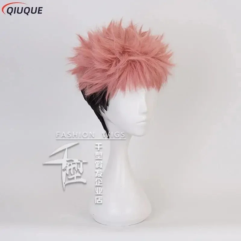 HN8 Ryomen Sukuna Косплей Парик Костюм Аксессуар) 4Dc