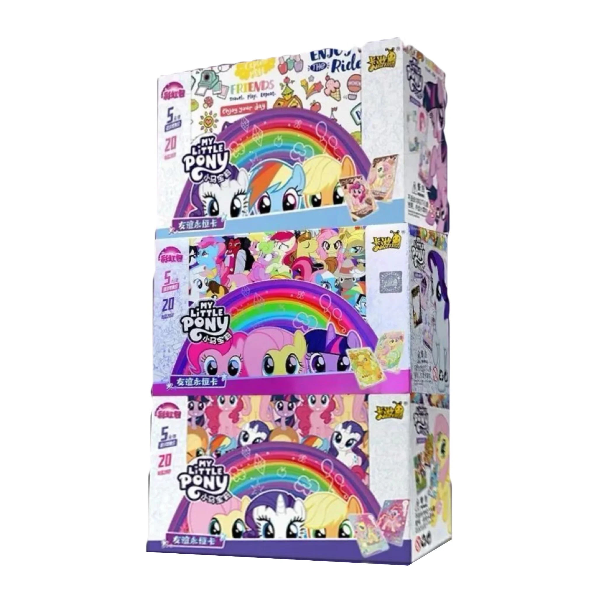KAYOU My Little Pony Rainbow Bag Original Box Card Friendship Eternal Blind Box Twilight Sparkle Rainbow Dash Collection Card