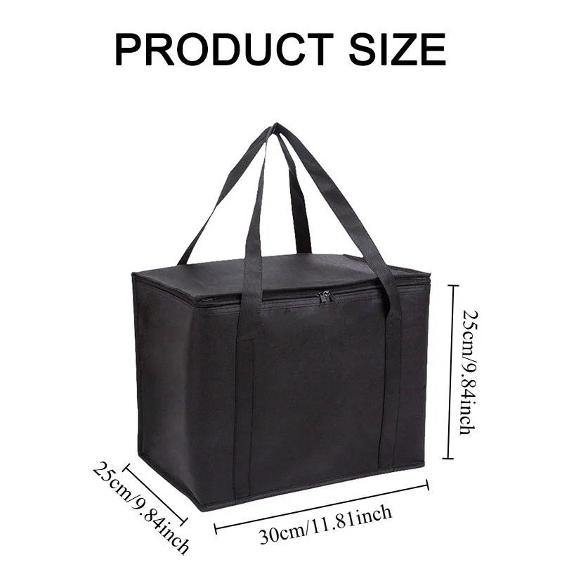 Portable Insulated Thermal Cooler Bags Storage Large Chilled Bags Foldable Camping Lunch Bento Boxs Outdoor Picnic Supplies