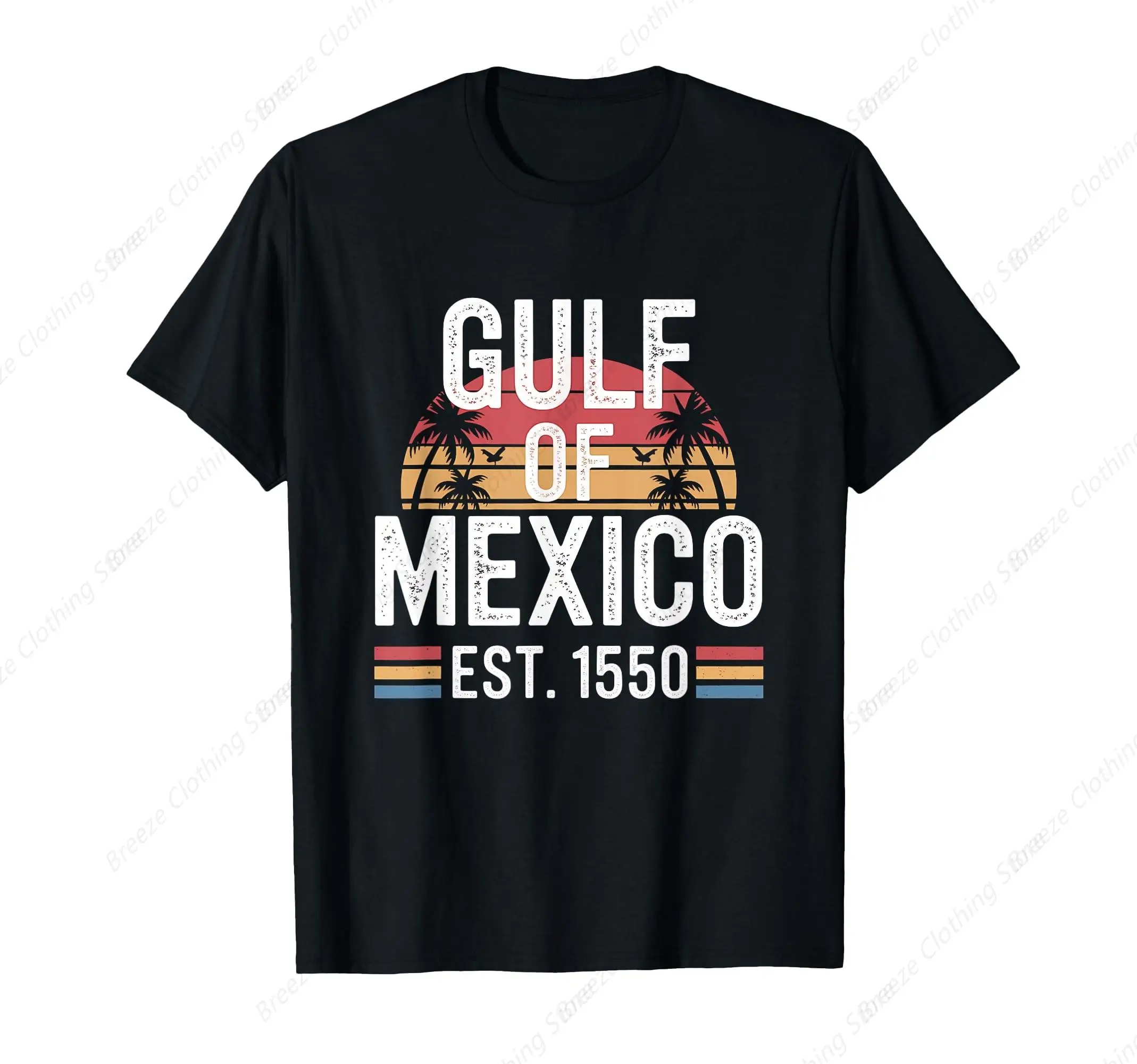 

Gulf Of Mexico Forever Shirt Retro Vintage Beach Mens Women T-Shirt