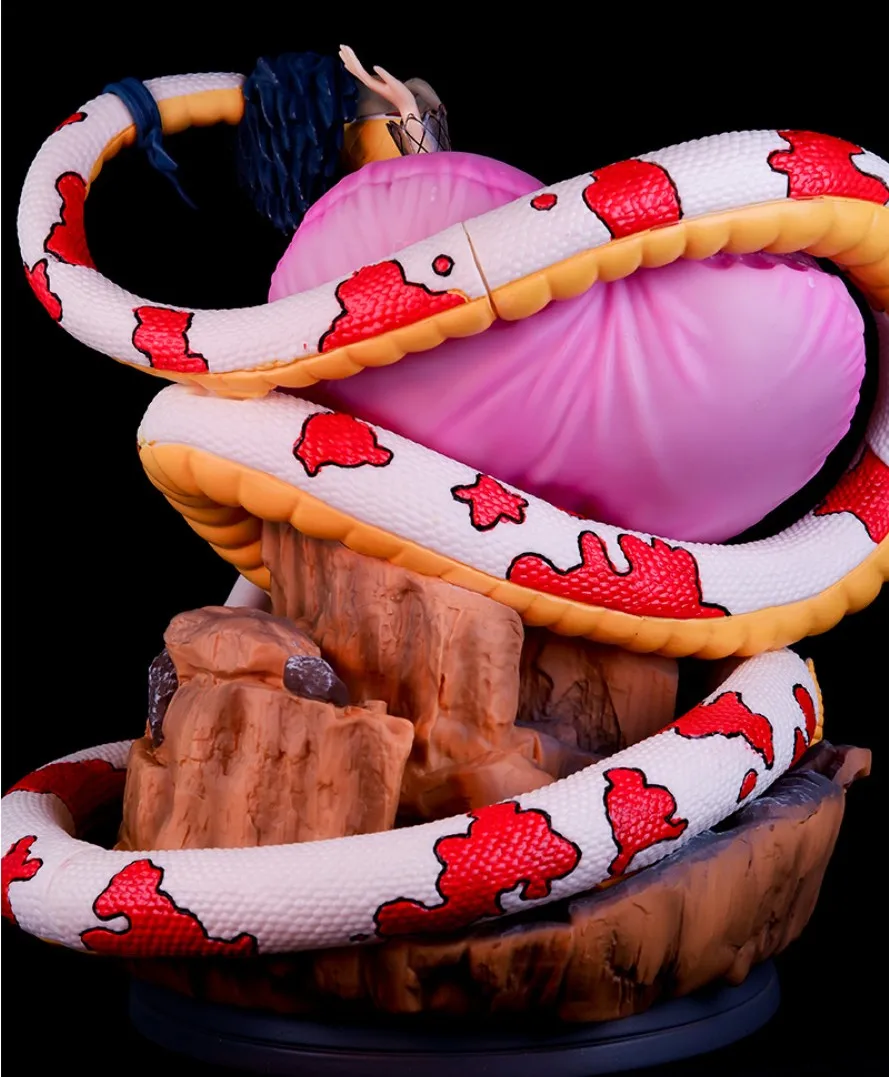 30cm One Piece Boa Hancock Super งูสาวสวยอะนิเมะ Handmade Action Figures เดสก์ท็อปเครื่องประดับตกแต่งของขวัญ