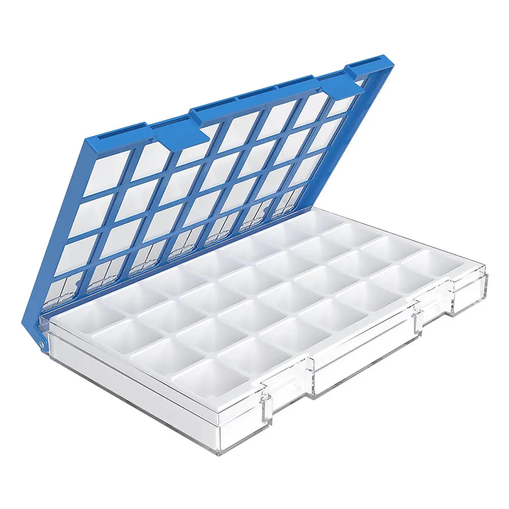 1pc Pill Case For Traveling Day/night Organizer Compact Weekly Locking Compartment Mini Daily Medication Containers Personal Use