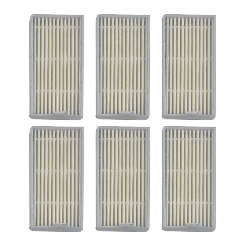 6pcs Vacuum Cleaner Filter Replacement For Lidl SilverCrest SSR 3000 A1 Robotic Vacuum Cleaner Parts