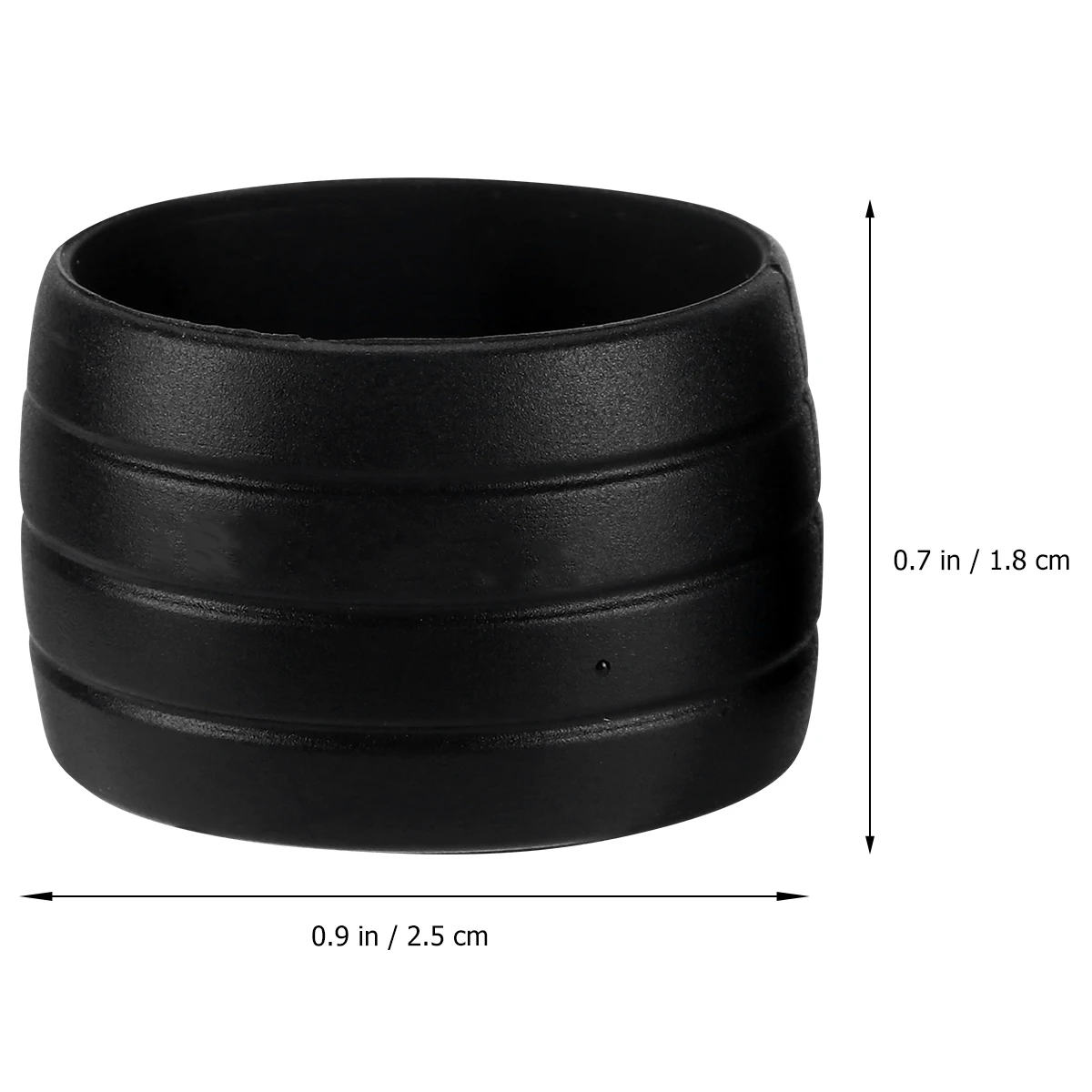 

Bicycle Handlebar Bike End Caps Tape Fixed Ring Flexible Rings Silica Gel Fixing