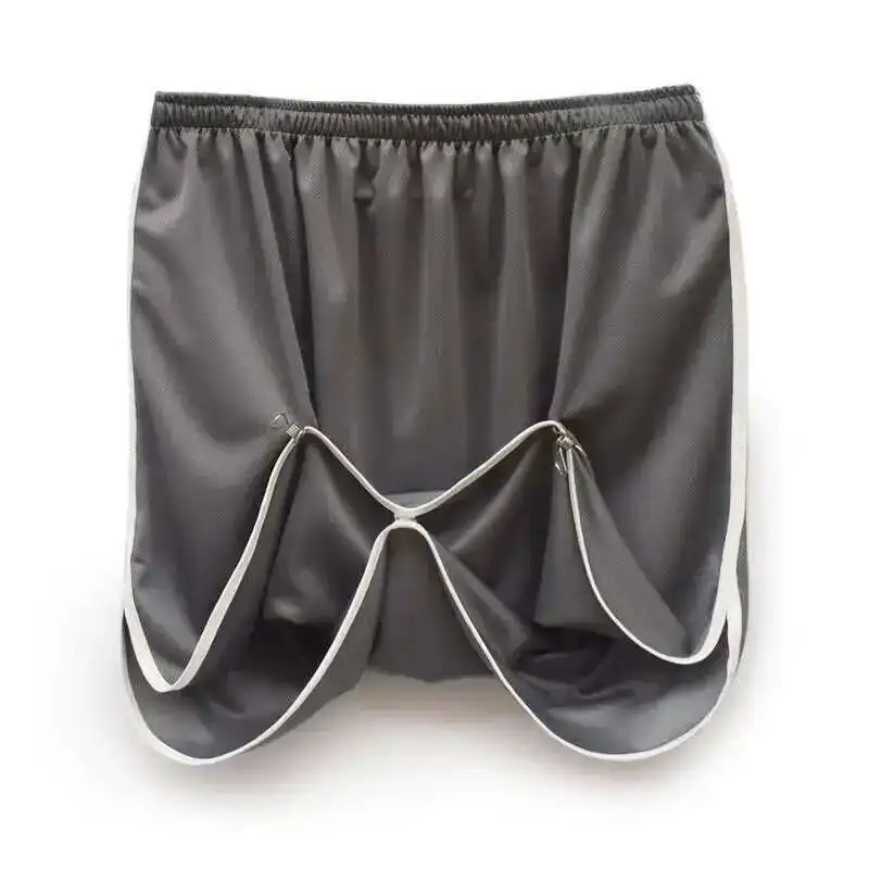 Men's Summer Skirt Shorts Underwears Plus Size Casual Sleeping Shorts Apro Pants Bath Skirt Home Outdoor Care Massage Shorts