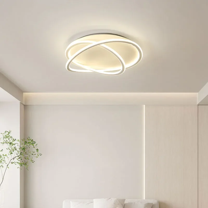 Plafond moderne à LEDs lampe pour salon salle à manger chambre salle d'étude Restaurant balcon décor à la maison luminaire intérieur Lustre