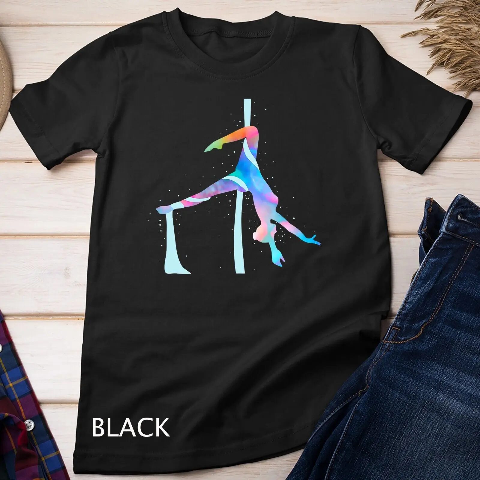 Aerial Silk Yoga Unisex T-shirt