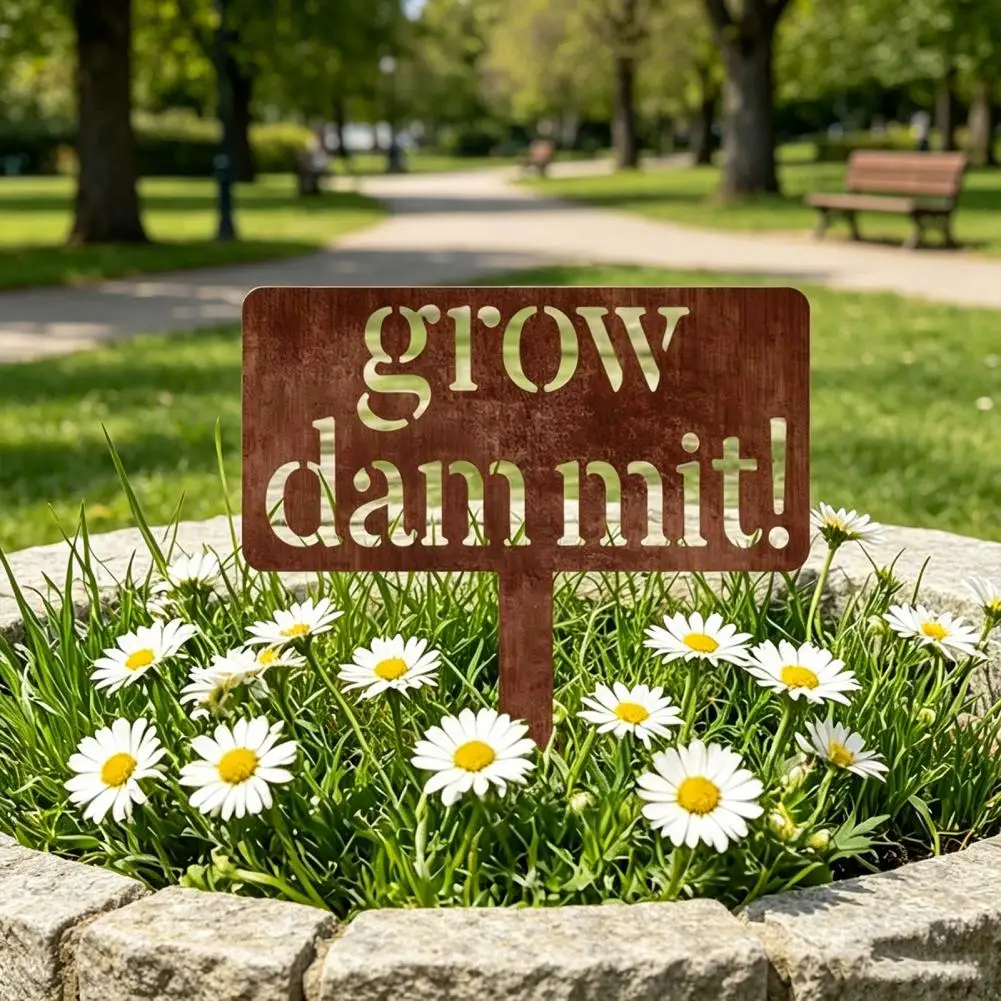 

Outdoor Garden Sign Herbs Fruits Flowers Vegetables Garden Accessory, Gifts for Women, Men, Mom, Gardeners