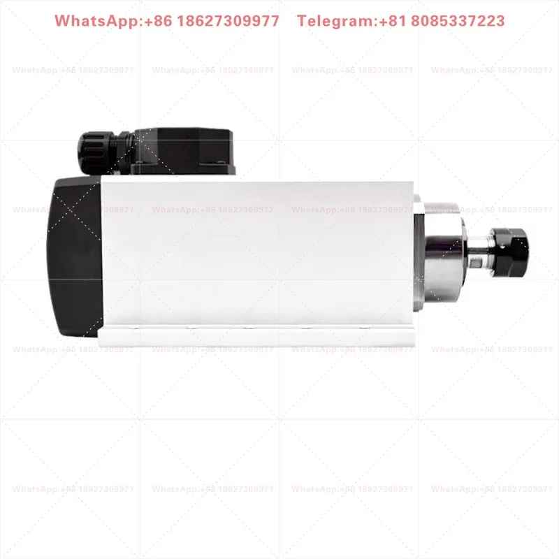 HQD 3.5KW 300Hz Air Cooled Spindle Motor with Flange + 4KW VFD Inverter Kit for CNC Router Woodworking