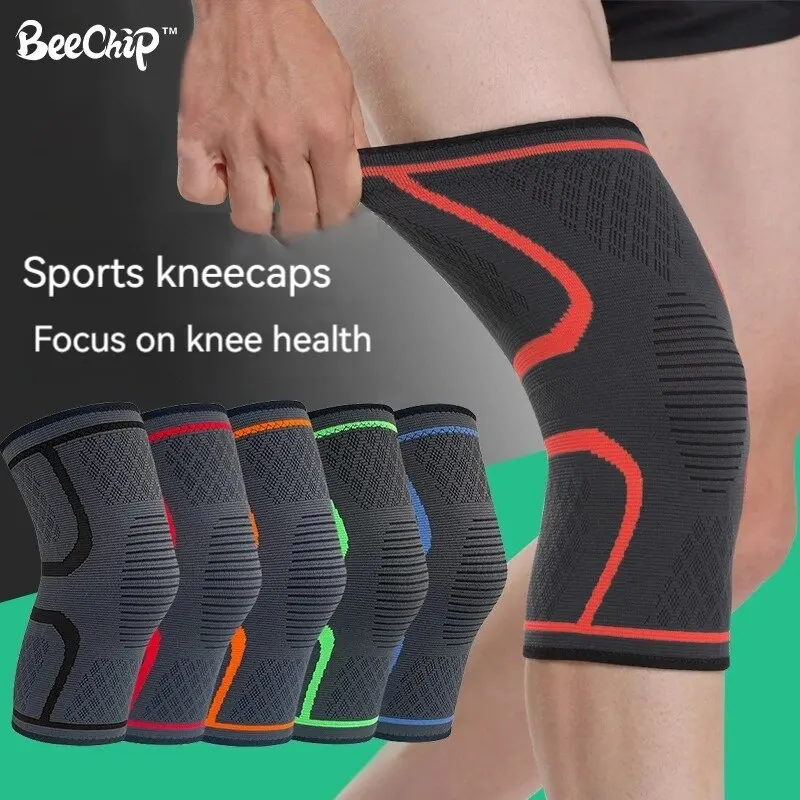 1PC Knee Strap Quickly Absorb Perspiration Dry And Odorless Fitness Knee Pads Conpression Knee Pads For Men And Women