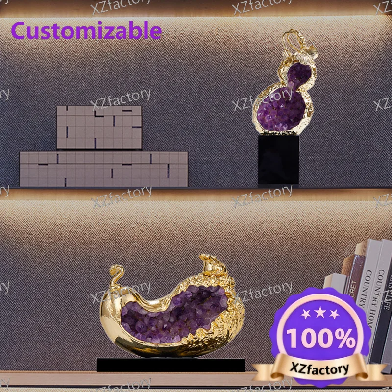 Factory Direct 2026 Top RatedBaicai Ruyi Lucky Crystal Cabbage Ornament Living Room Wine Cabinet Entry Entrance Decoration Openi
