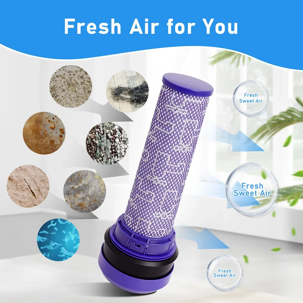 ملحقات الفلتر مناسبة لدايسون DC28 DC33 DC37 DC39 DC41 DC53 مكنسة كهربائية قابلة للغسل برميل فلتر مسبق قطع غيار