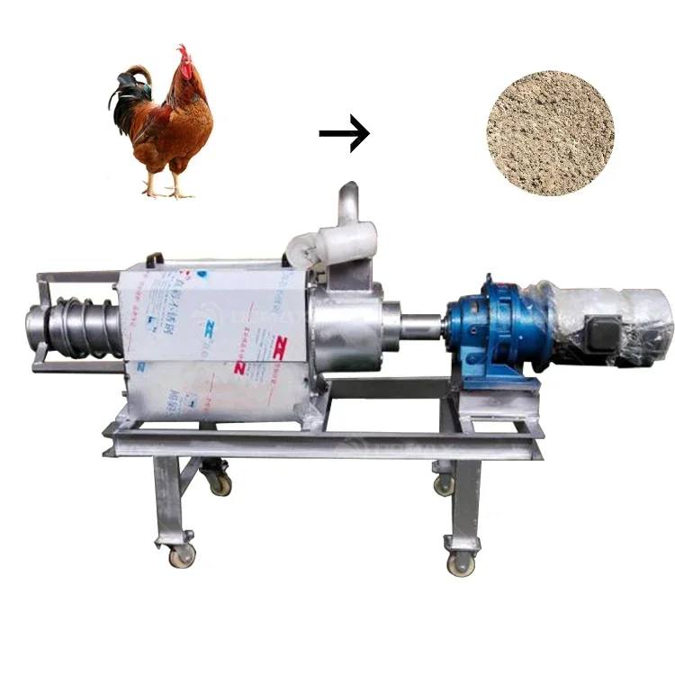 Máquina de deshidratación de estilográficos de aves de corral, máquina de proceso de desecho de granja de cerdos, máquina de secado de estirón de vaca y aves de corral, venta popular