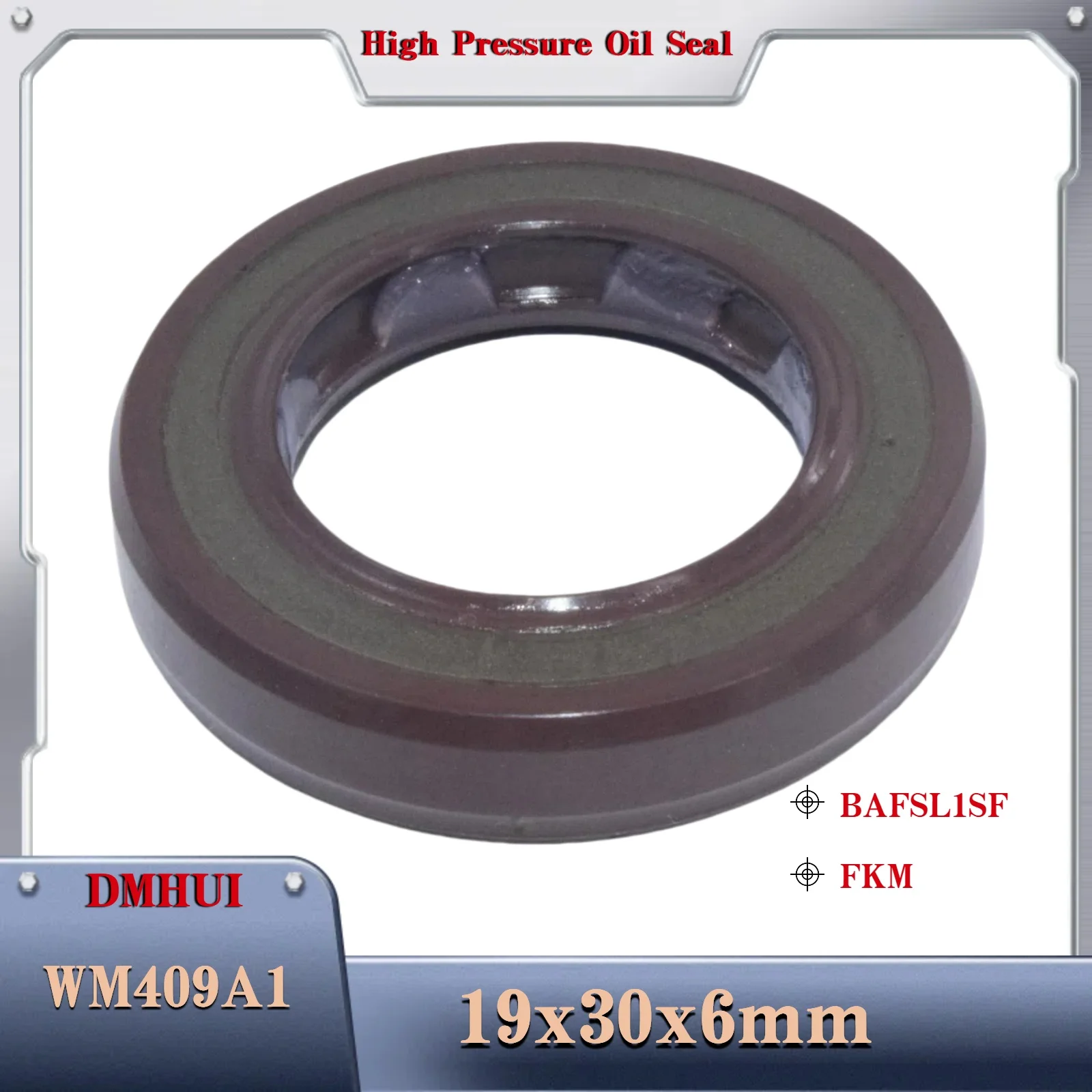 

Fit for Wirtgen WM409A1 Radial shaft seal 19x30x6-BAFSL1SF/FKM , For Hydraulic Pump/Motor Rotary Shaft Sealing