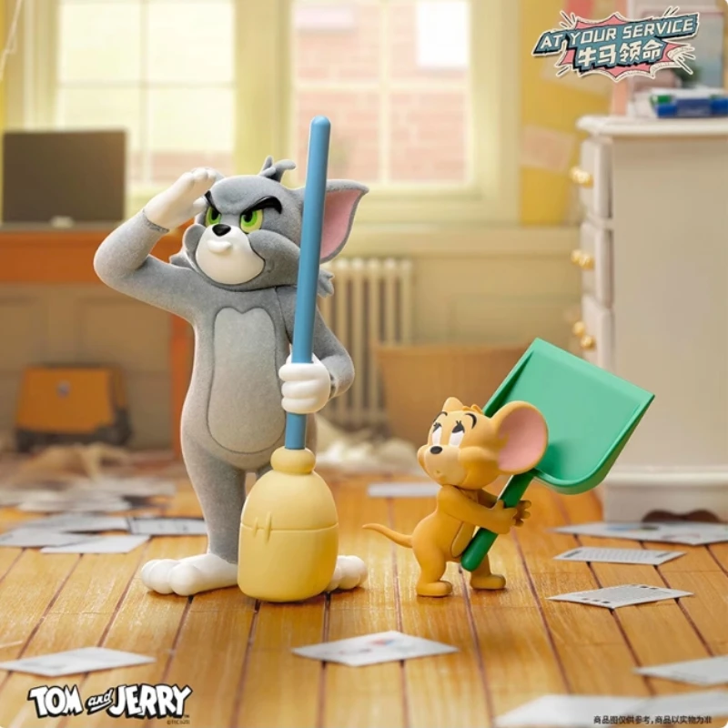 52SPEELGOED TOM en JERRY Mentale staat proeverij Trendy figuur verzamelcadeau Desktopdecoratie Blind Box