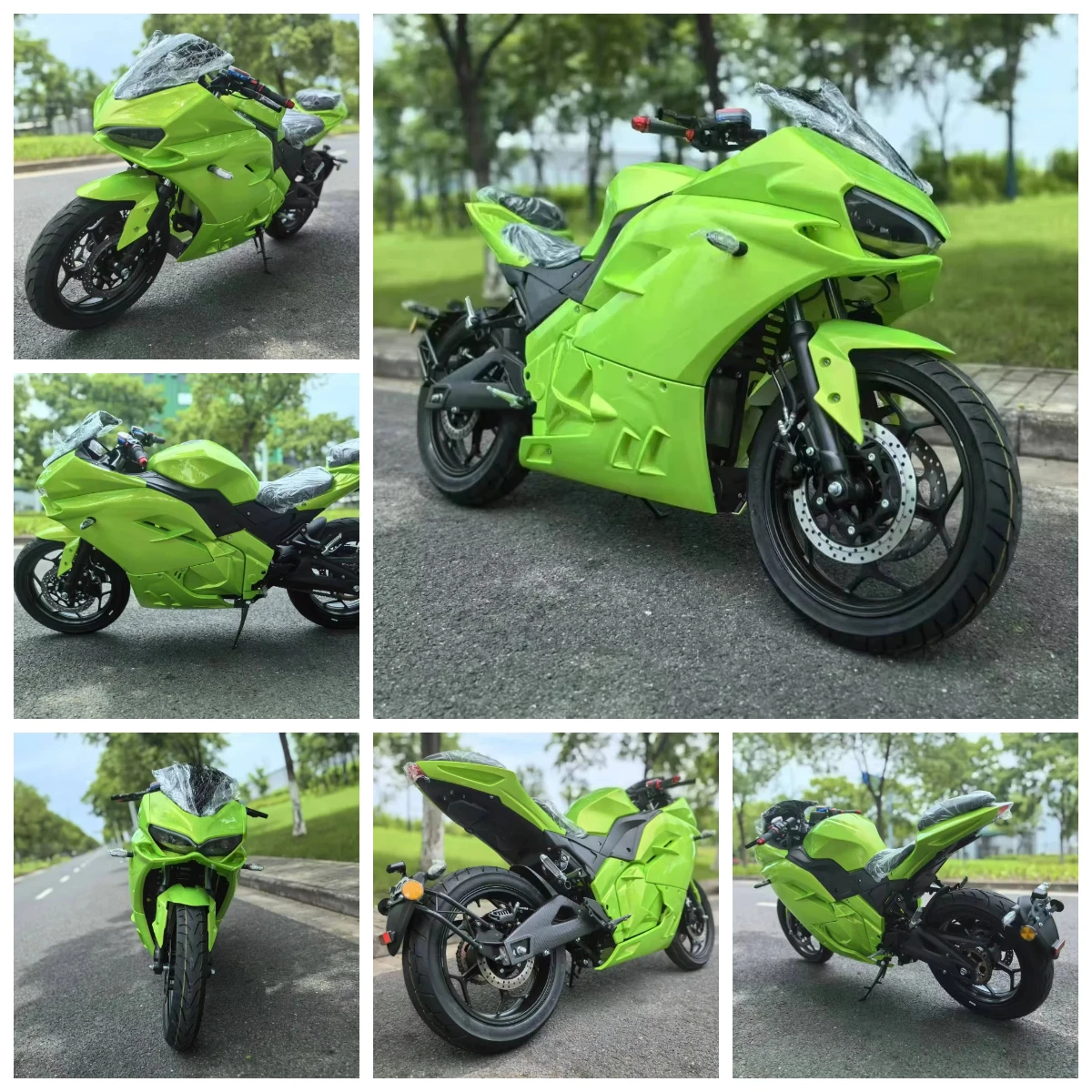 High-Performance 5000W Motor 72V Electric Motorcycle for Adults Speed 125 km/h 10000W 8000W 3000W Can Choose