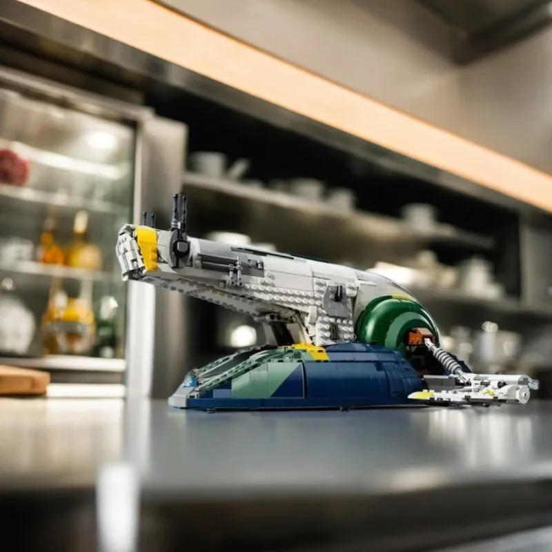 2025 جديد 75409 UCS ستار باتل جانغو فيت Firespray-Class المركبة الفضائية اللبنات الطوب 2970 قطعة لعبة أطفال هدية الكريسماس #2