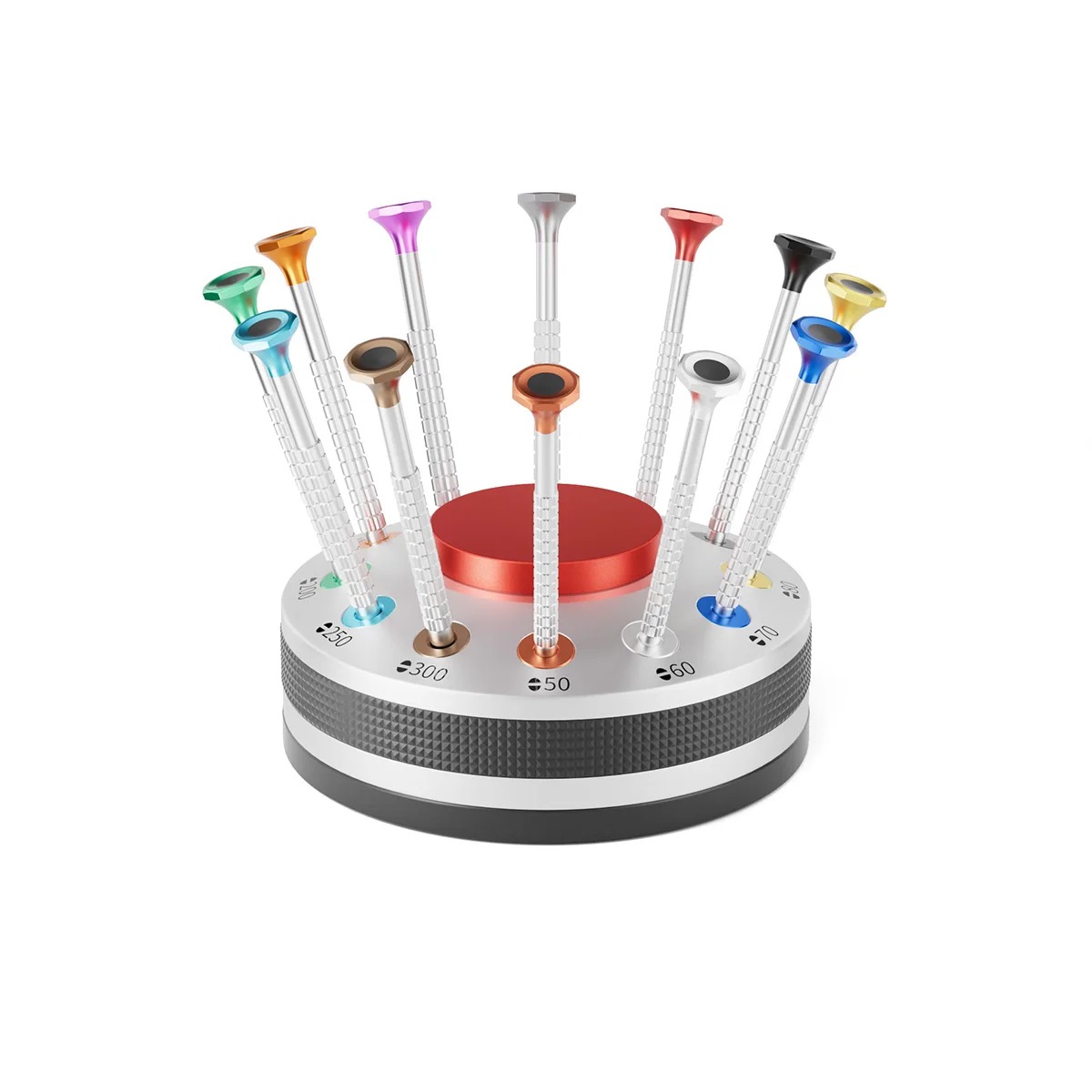 

12-in-1 Rotatable All-metal Antislip Precision Screwdriver Set Mini Slotted Screwdriver for Toy Glasses Laptop