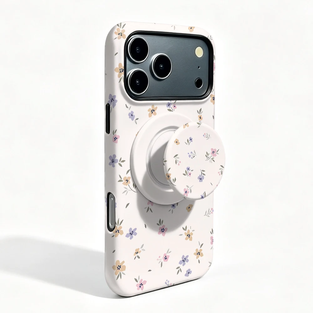 Funda con Soporte Magnético para Teléfono Xiaomi Poco F8 X8 X7 F7 F6 F5 Pro, Diseño Floral Pequeño y Bonito, 2 en 1, Carcasa Protectora a Prueba de Golpes