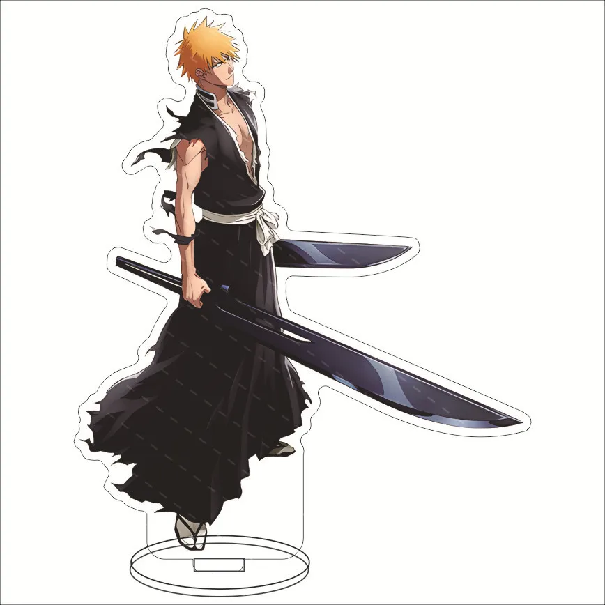 بليتش الاكريليك حامل نموذج لوحة الديكور الأصالة مكتب الشكل عرض المشجعين هدية الكرتون رئيس المنتجات Standee نمط جديد