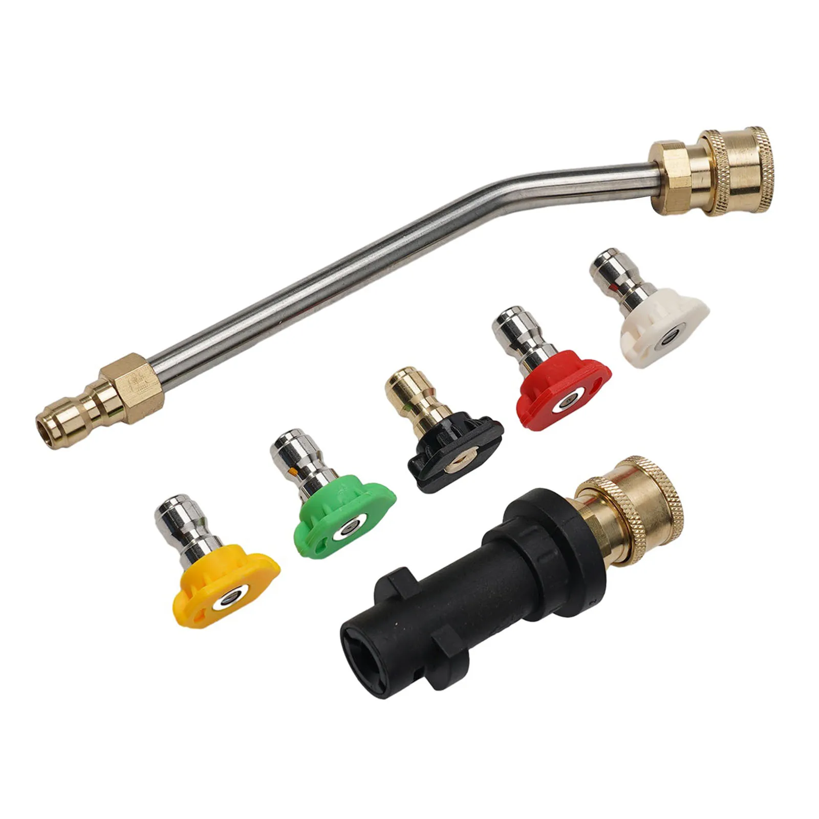 14 High Pressure Washer Parts Cleaner Accessory Perfect Fit for All For K Series Models (For K2 For K6) Including 5 Nozzles