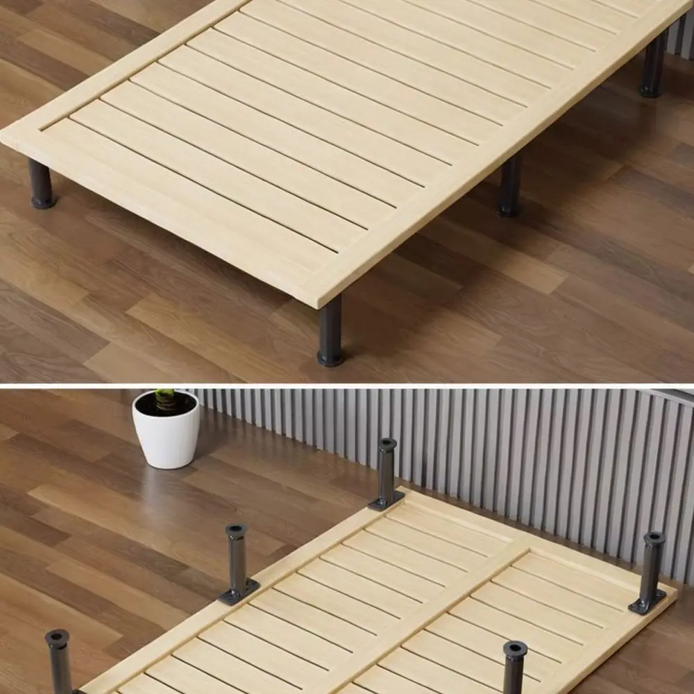 Bed Frame Support Leg Adjustable Height Slat Reinforcement Feet Furniture Replacement Hardware For Bed Base Stability Fixing
