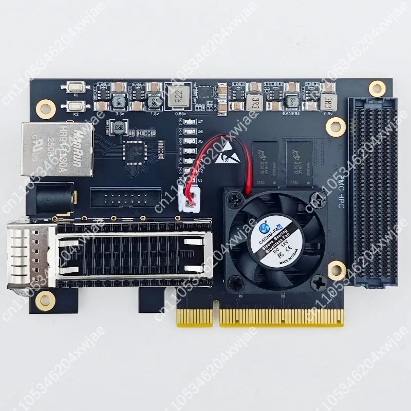 FPGA-Entwicklungsboard Kintex UltraScale Plus XCKU5P Kompatibel mit FMC QSFP28 100G PCIE 3.0