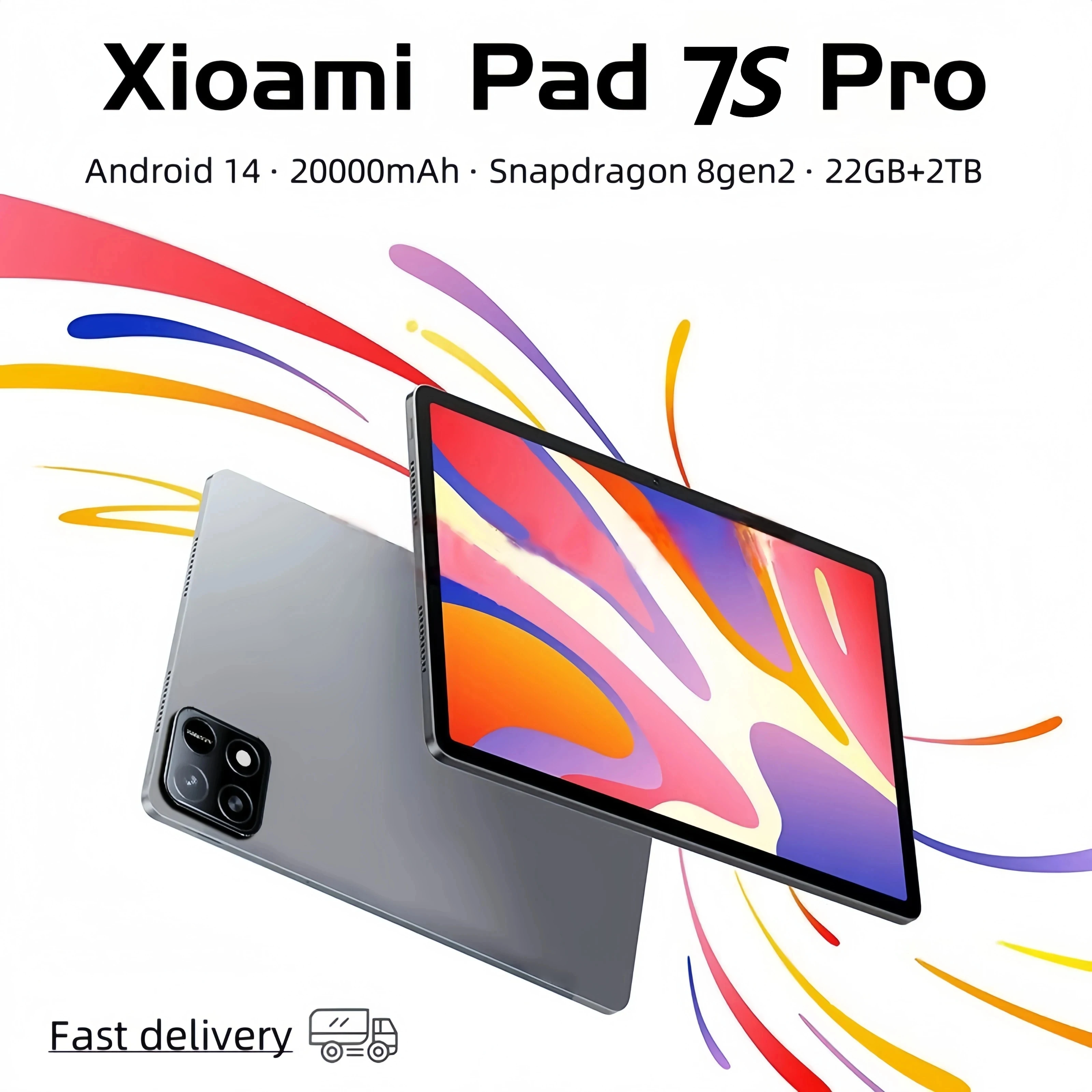 �y�Z�[�����z2026�N�V�^�I���W�i��Pad 7S Pro�^�u���b�g 22GB+2TB Android 14 Snapdragon 8 Gen 2 11�C���` 5G �f���A��SIM WiFi GPS 4K HD �q���p�^�u���b�g