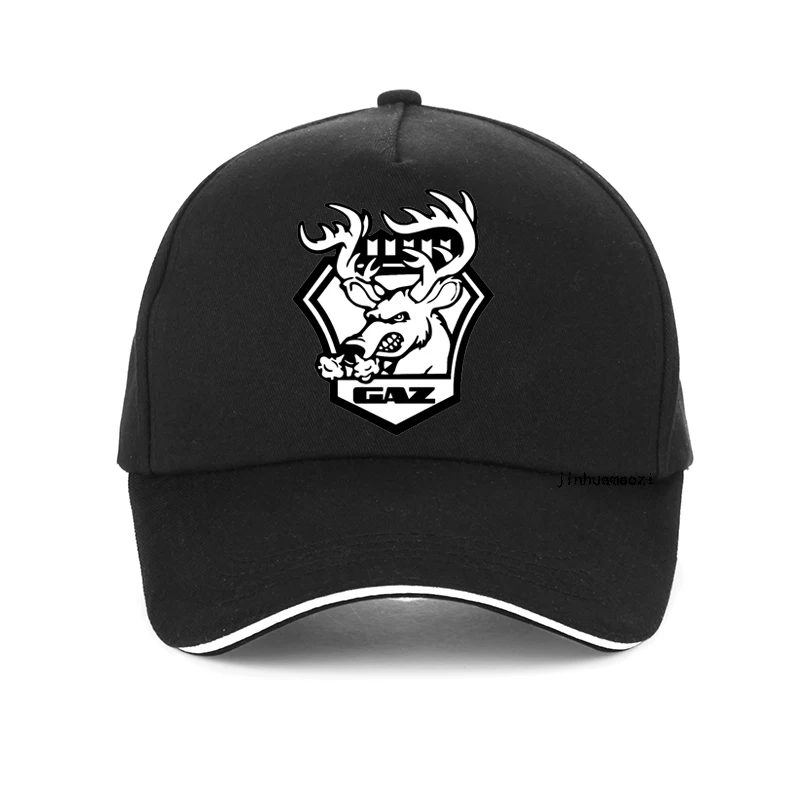 

Angry Deer Pattern print men hat Russia GAZ Gazelle baseball caps Fashion men's Avtomobilny Zavod hip-hop hat gorras hombre