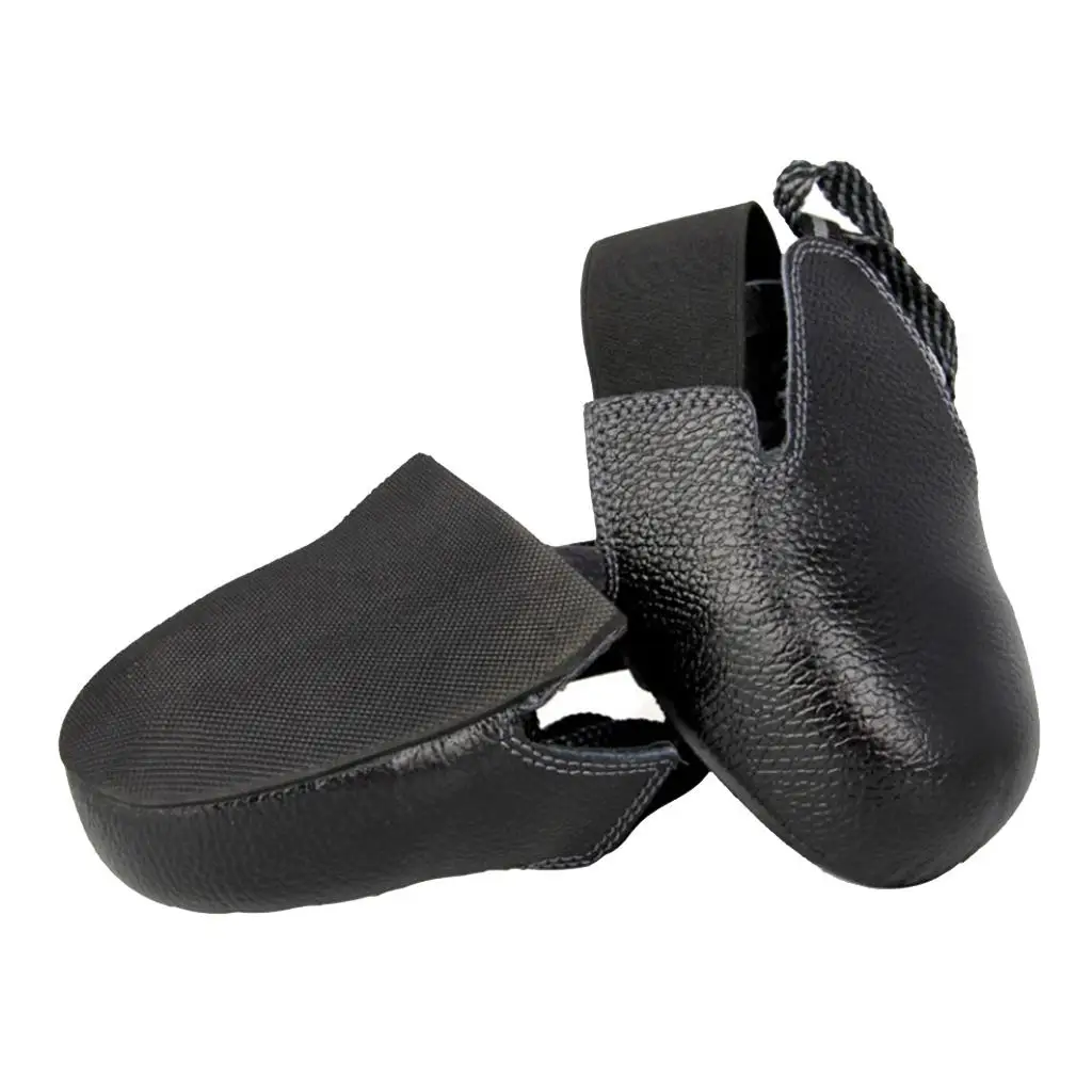 

Shoe Caps Steel Toe Work Shoes Cover Protection Toe Guard Genuine Leather