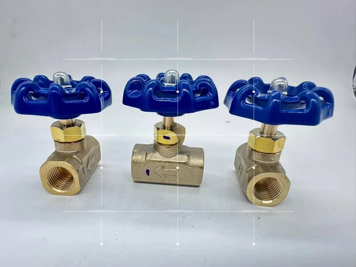 LNG Brass Internal Thread Globe Valve Cryogenic Copper Valve Switch 1/4 Small Body 2 Copper Switch Cng Copper Regulating Valve