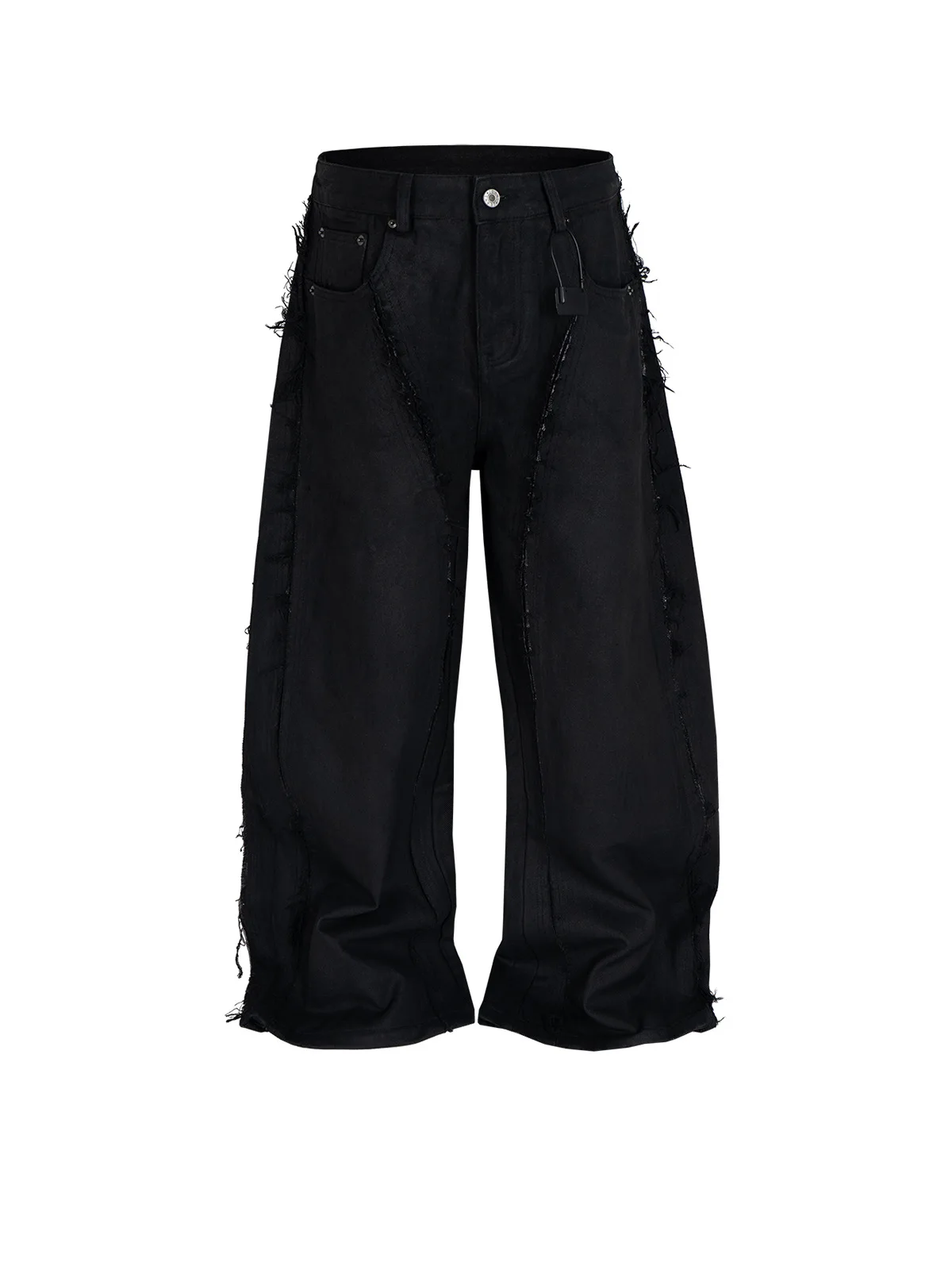 MIJKO Men's and Women's Vintage Oversize Jeans Harajuku 90s Baggy Denim Pants 2000s Vintage Y2k Cowboy Trousers