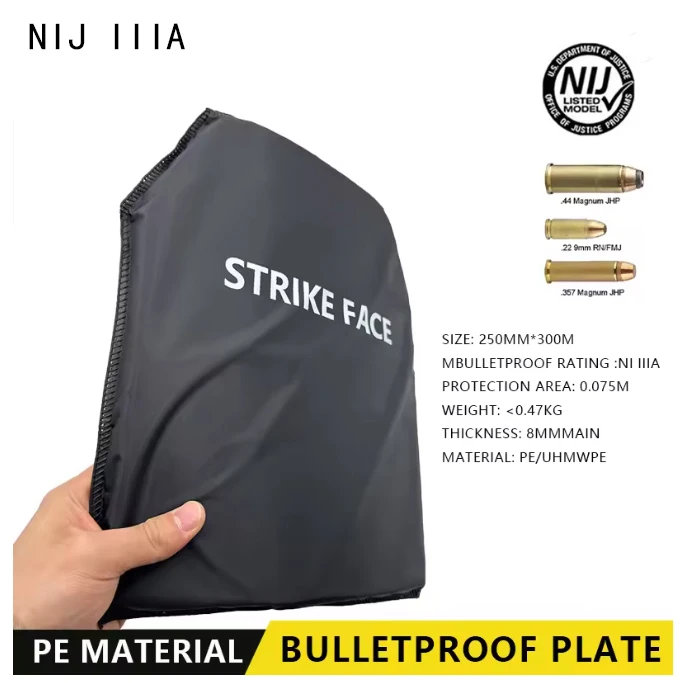 nij-iiia-level-peud-ballistic-plate-passed-44-magnum-test-–-11x14-us-warehouse-direct-–-zero-tariff-free-shipping