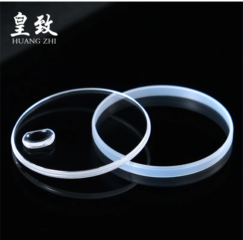 36mm para vidro de safira Rolex DATEJUST 16233 116200 116233 116234 126233   Calendário espelhado sem lentes de relógio anel à prova d'água