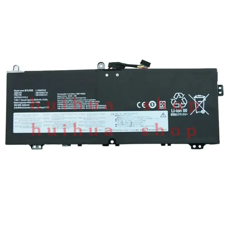 L19M4PG2 Battery for Lenovo Ideapad Flex 5 CB-13IML05 Series L19L4PG2 L19D4PG2 zm