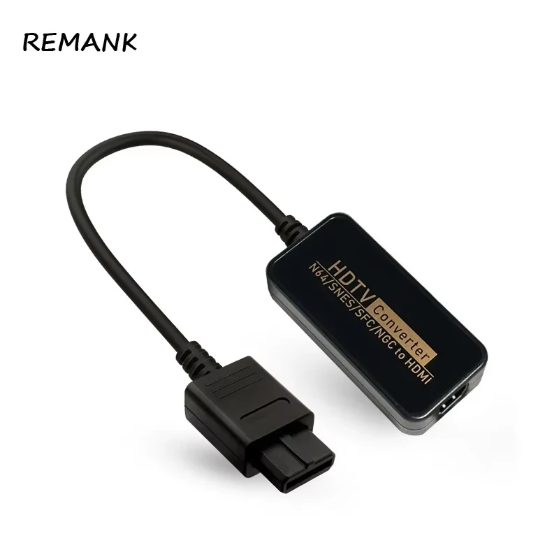 

Адаптер преобразователя NGC/SNES/N64 в HDMI, кабель HDMI для консоли Nintendo 64 SNES Game Cube Plug and Play, восстановление игрового экрана