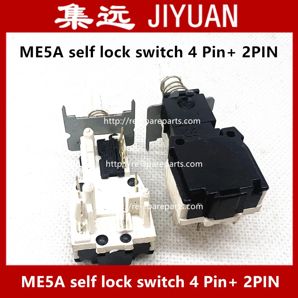 ME5A JB/XB 250V 24V Power Switch Potentiometer Self Lock Switch 4 Pin+ 2PIN +Switch-5PCS/LOT